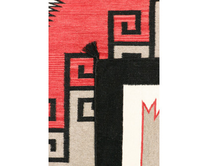 Pasargad - Navajo Style Hand-Woven Wool Mocha Area Rug 108'' x 144'' (PNT-198 9X12)