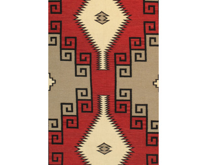 Pasargad - Navajo Style Hand-Woven Wool Mocha Area Rug PNT-223