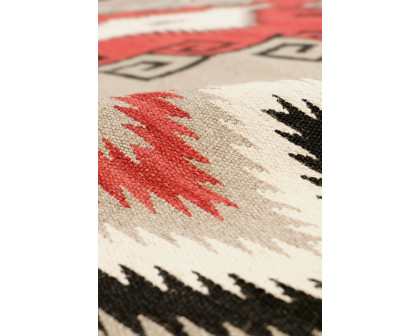 Pasargad Navajo Style Hand-Woven Wool Light Brown Area Rug (PNT-223 9X12) - 108'' x 145''