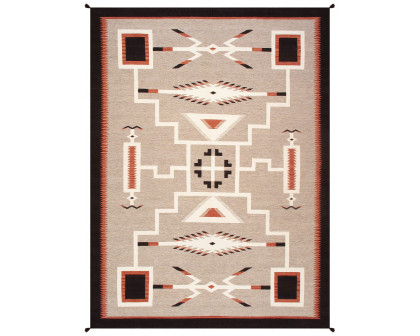 Pasargad - 284 Tuscany Collection Flatweave Wool Area Rug