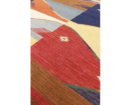 Pasargad - Tuscany Collection Flatweave Wool Area Rug in Multi, 61" x 87" (PNT-294 5x7)