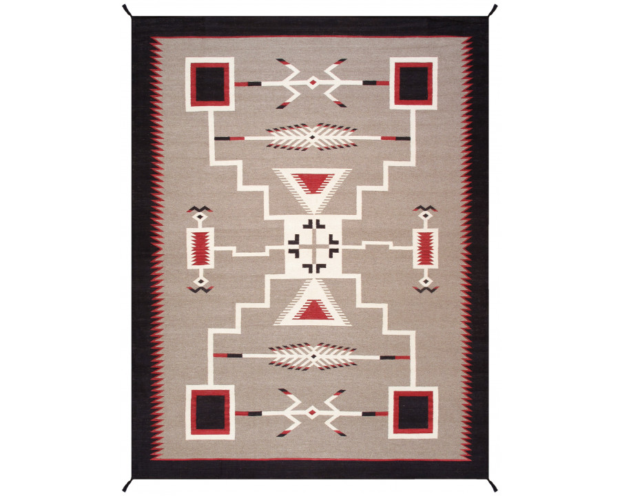 Pasargad - 308 Tuscany Collection Flatweave Wool Area Rug