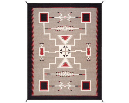 Pasargad - 308 Tuscany Collection Flatweave Wool Area Rug