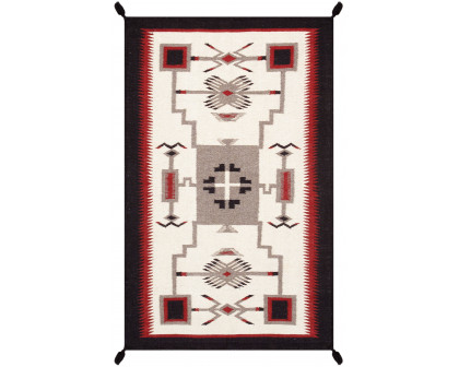 Pasargad - 319 Tuscany Collection Flatweave Wool Area Rug