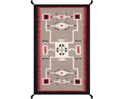 Pasargad - 321 Tuscany Collection Flatweave Wool Area Rug