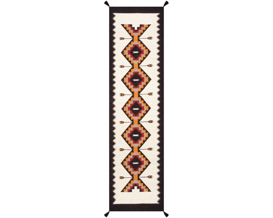 Pasargad - 342 Tuscany Collection Flatweave Wool Area Rug