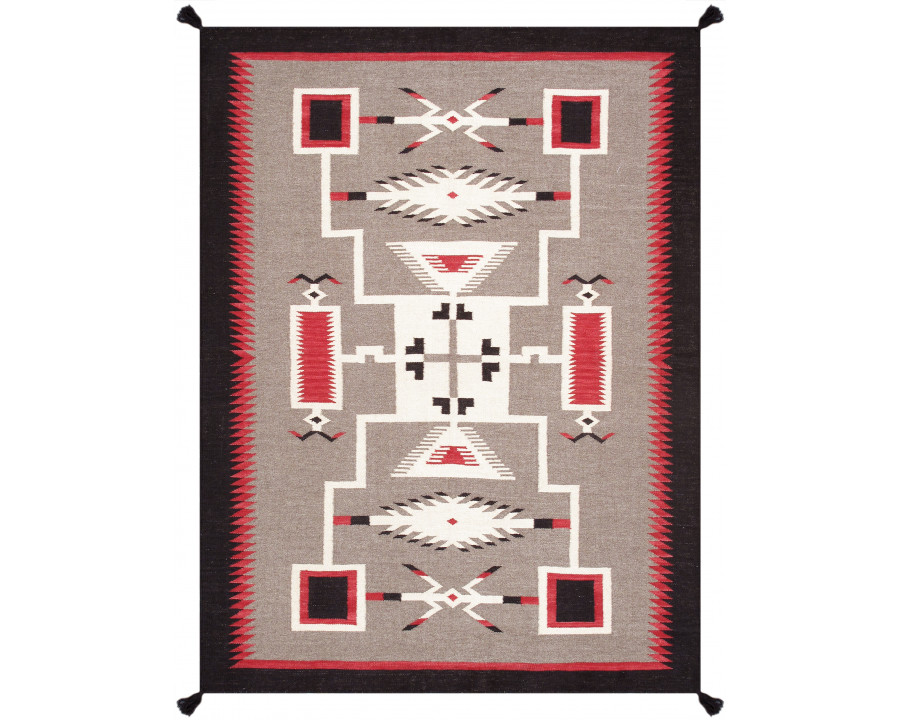 Pasargad - 353 Tuscany Collection Flatweave Wool Area Rug