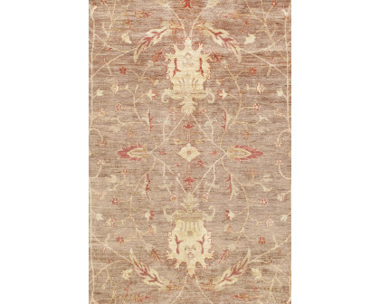 Pasargad - Farahan Collection Hand-Knotted Lamb's Wool Brown Area Rug 108'' x 150'' (POMID-32 9X13)