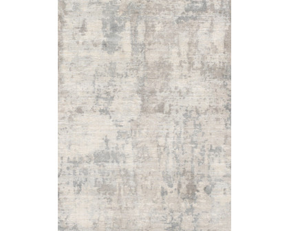 Pasargad Beverly Collection Hand-Loomed Bamboo Silk Area Rug - Gray/Multi, 120" x 168" (pop-8318 10x14)