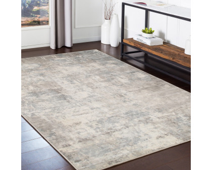 Pasargad Beverly Collection Hand-Loomed Bamboo Silk Area Rug - Gray/Multi, 120" x 168" (pop-8318 10x14)