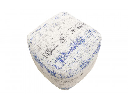 Pasargad - Grandcanyon Distressed Cotton Pouf