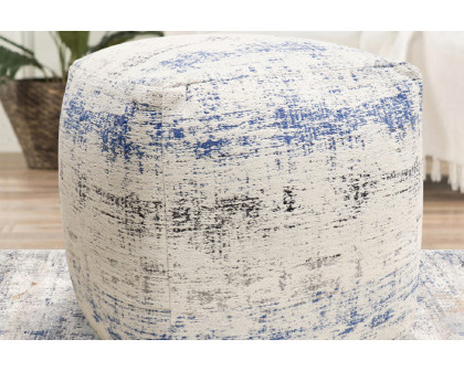 Pasargad - Grandcanyon Distressed Cotton Pouf