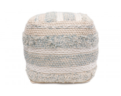 Pasargad - Grand Canyon Cotton Pouf Beige Color