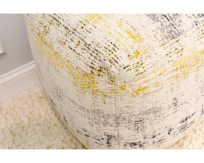 Pasargad - Grand Canyon Distressed Cotton Pouf