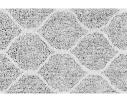 Pasargad Moroccan Collection Hand-Woven Poly and Cotton Area Rug (PPSR-17071 10X14) - 120'' x 168''