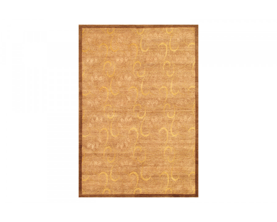 Pasargad - Modern Collection Hand-Knotted Lamb's Wool Area Rug 65'' x 96'' (PQH-1117B 5X8)