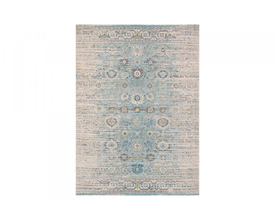 Pasargad - Chelsea Design Power-Loomed Polypropyle Area Rug 60'' x 90'' (PRC-5586BW 5X8)