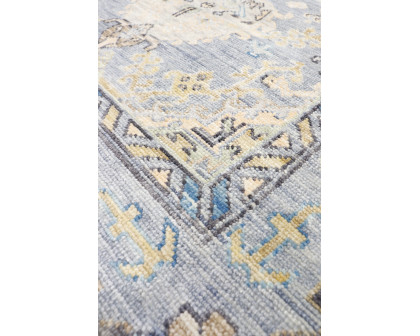 Pasargad - Oushak Collection Hand-Knotted Wool Area Rug in L. Blue, 97" x 117" (PRE-10073 8X10)