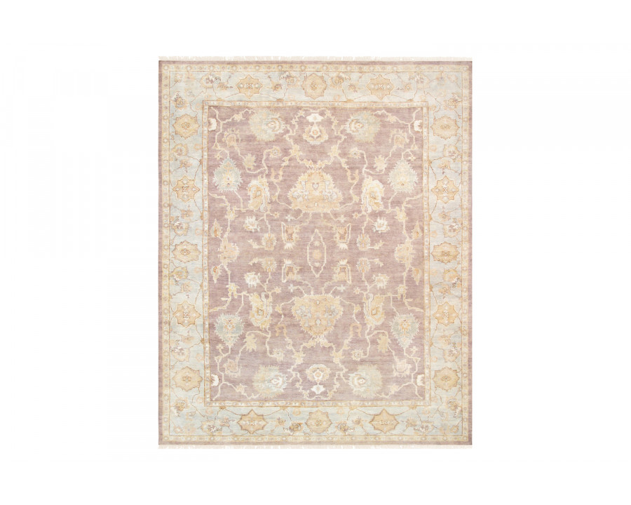 Pasargad - Oushak Collection Hand-Knotted Lamb's Wool Area Rug 111'' x 142'' (PRE-2801 9X12)