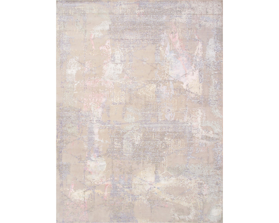 Pasargad - PRJ-8d Modern Collection Hand-Knotted Silk/Wool Area Rug