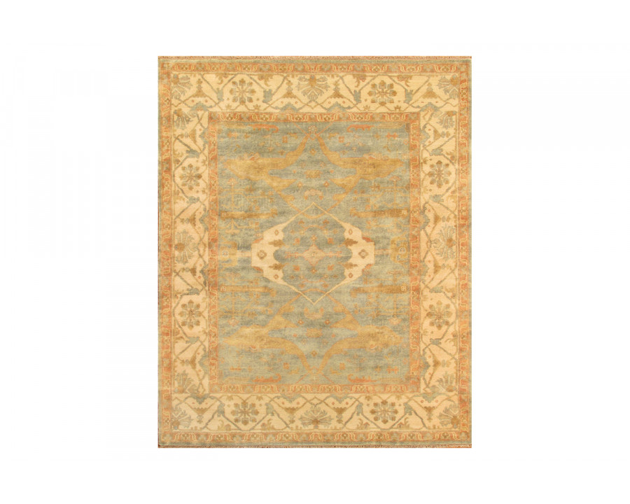 Pasargad - Oushak Collection Hand-Knotted Lamb's Wool Area Rug PS-1