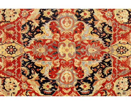 Pasargad™ Bidjar Collection Hand-Knotted Lamb's Wool Area Rug (PS-1 9X12) - 108'' x 144''