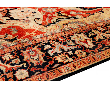 Pasargad™ Bidjar Collection Hand-Knotted Lamb's Wool Area Rug (PS-1 9X12) - 108'' x 144''