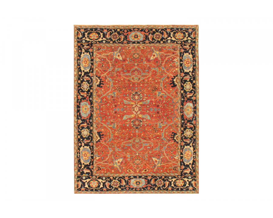 Pasargad - Ferehan Collection Hand-Knotted Lamb's Wool Area Rug PS-15