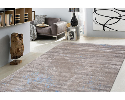 Pasargad - Cosmo Collection Hand-Knotted Silk and Wool Area Rug 107'' x 144'' (PS-180 9X12)