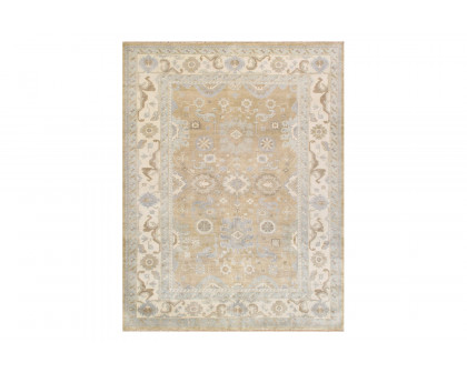 Pasargad - Peacok Thrn Sarouk Collection Hand-Knotted Lamb's Wool Area Rug PS-2