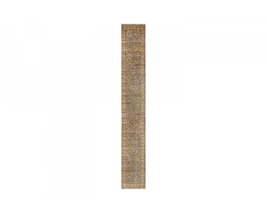 Pasargad Tabriz Collection Hand-Knotted Lamb's Wool Runner (PS-20 4.02X29) - 50'' x 349''