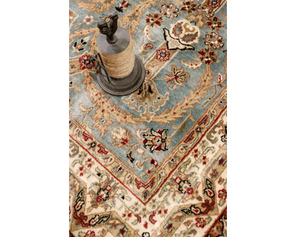 Pasargad Tabriz Collection Hand-Knotted Lamb's Wool Runner (PS-20 4.02X29) - 50'' x 349''