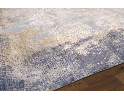 Pasargad Cosmo Collection Hand-Knotted Silk and Wool Area Rug 121'' x 164'' (PS-248 10X14)