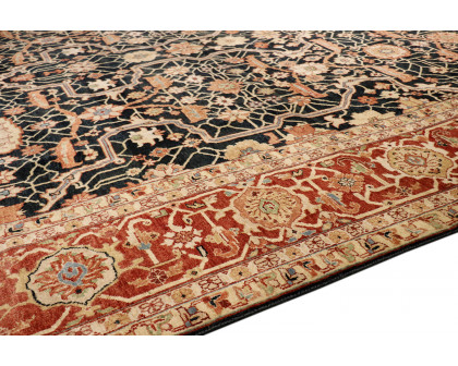 Pasargad - Turkish Ferehan Collection Hand-Knotted Lamb's Wool Area Rug 109'' x 146'' (PS-36N 9X12)