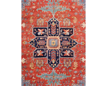 Pasargad - Serapi Collection Hand-Knotted Lamb's Wool Area Rug