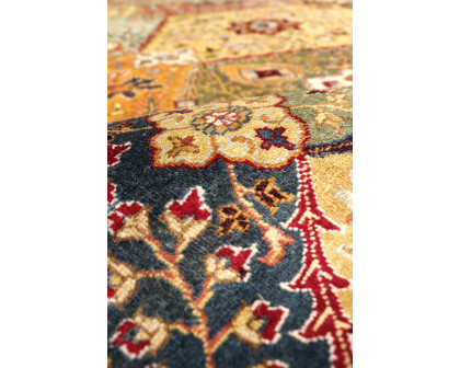 Pasargad Tabriz Collection Hand-Knotted Lamb's Wool Area Rug (PSK-2 7X7) - 82'' x 82''