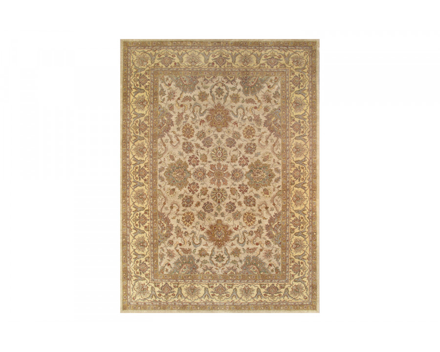 Pasargad - Agra Collection Hand-Knotted Lamb's Wool Area Rug 120'' x 166'' (PSPT-002 10X14)