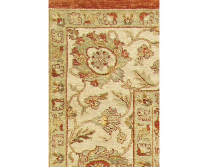 Pasargad Agra Collection Hand-Knotted Lamb's Wool Area Rug (PSPT-008 10X14) - 119'' x 171''