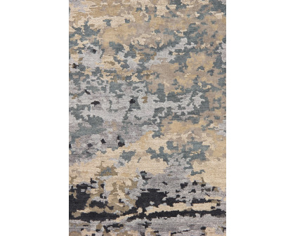 Pasargad™ Transitional Collection Hand-Knotted Silk and Wool Area Rug 107'' x 142'' (PSS-01 9X12)