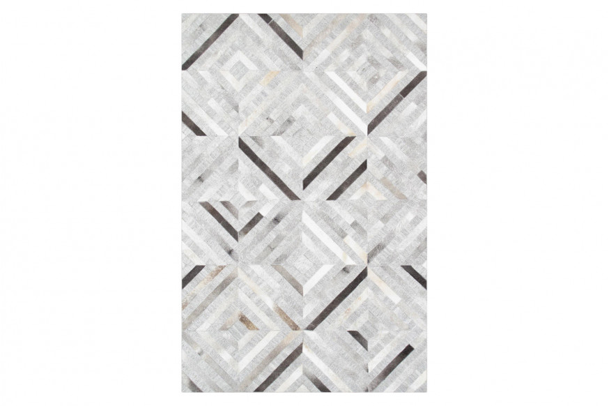 Pasargad™ Hand-Loomed Cowhide Sari Silk Area Rug (PTX-3104 9X12) - 108'' x 144''