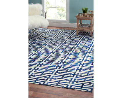 Pasargad Hand-Loomed Cowhide Area Rug (PTX-4165 10X14) - 120'' x 168''