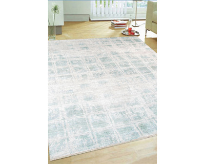 Pasargad™ Modern Collection Hand-Knotted Silk Runner 37'' x 101'' (PV-5 3.01X8)