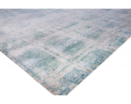 Pasargad™ Modern Collection Hand-Knotted Silk Runner 37'' x 101'' (PV-5 3.01X8)