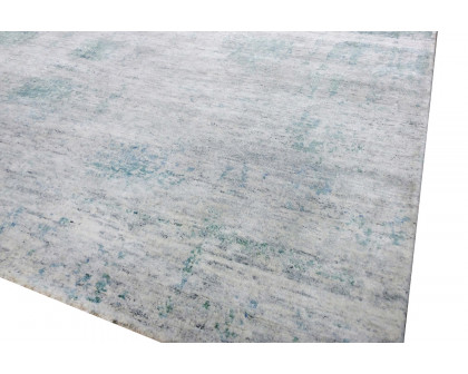 Pasargad™ Modern Collection Hand-Knotted Silk Runner 37'' x 101'' (PV-5 3.01X8)