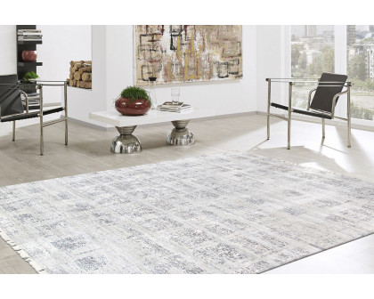 Pasargad - Modern Collection Hand-Knotted Silk Area Rug 107'' x 145'' (PV-5J 9X12)