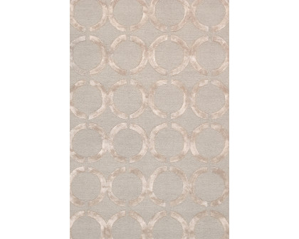 Pasargad™ Edgy Collectoin Hand-Tufted Silk and Wool Rug (PVNY-18 10X14) - 117'' x 165''