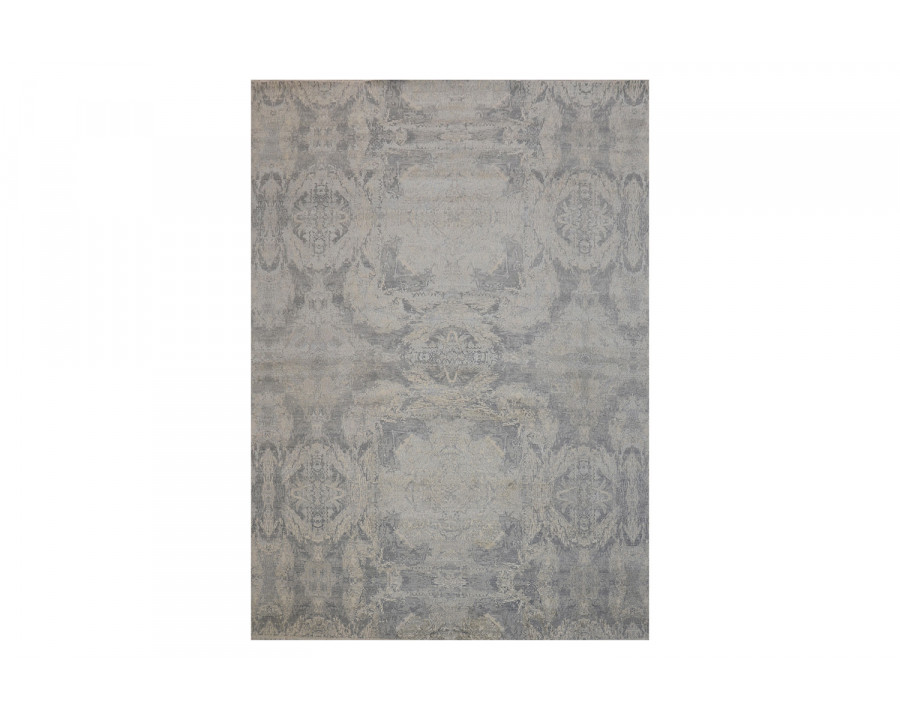 Pasargad Transitional Collection Hand-Knotted Silk and Wool Area Rug 119'' x 169'' (PWS-25 10X14)