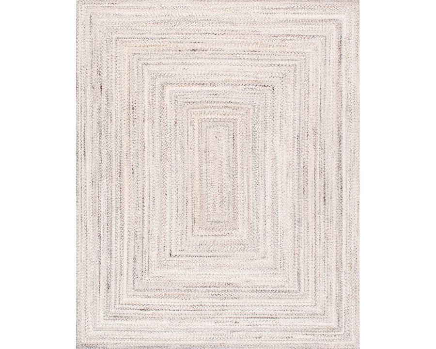 Pasargad Lagos Collection Handmade Poly Fabric Area Rug - Ivory, 144" x 180" (py-02 12x15)