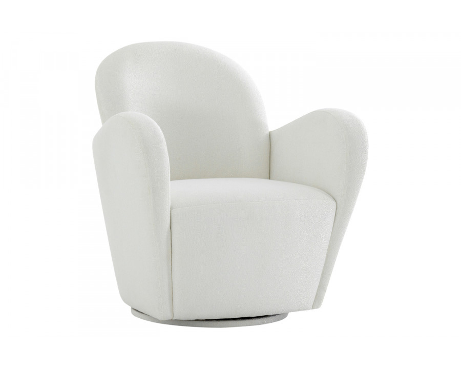 Pasargad Elena Collection Modern Swivel Chair