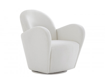 Pasargad Elena Collection Modern Swivel Chair